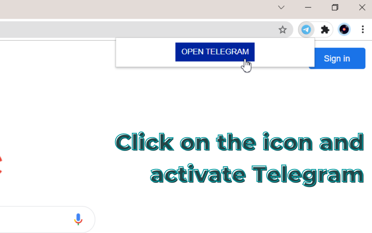 Telegram Browser chrome谷歌浏览器插件_扩展第1张截图