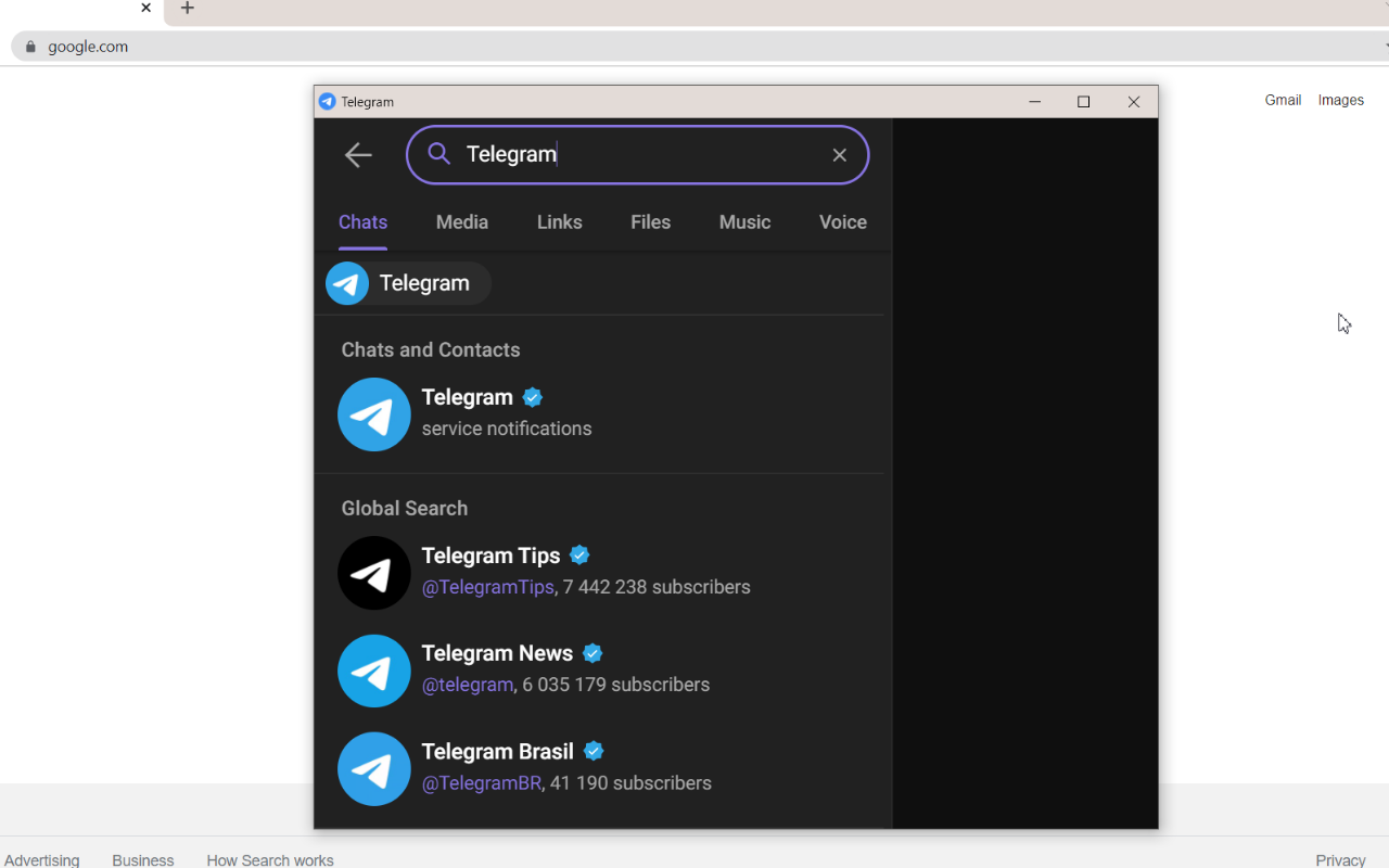 Telegram Browser chrome谷歌浏览器插件_扩展第3张截图