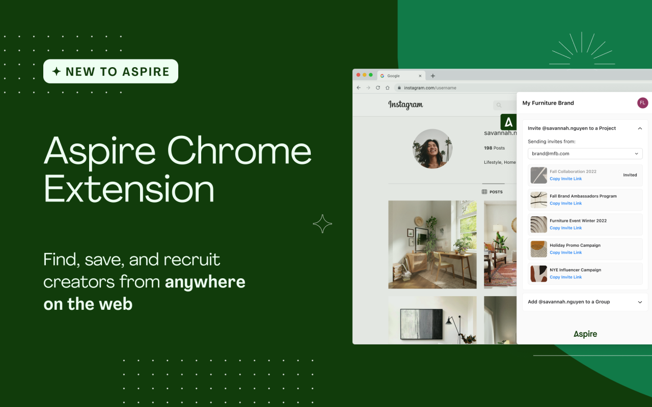 Aspire Creator Search and Discovery chrome谷歌浏览器插件_扩展第1张截图