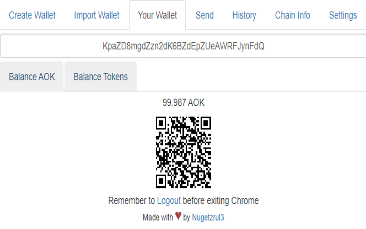 AOK Wallet Extension chrome谷歌浏览器插件_扩展第10张截图