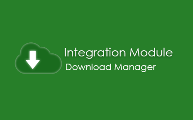 Integration Module Download Manager chrome谷歌浏览器插件_扩展第1张截图