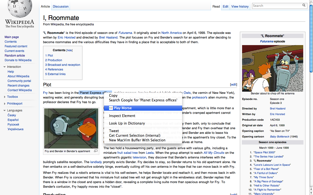 Morse Chrome chrome谷歌浏览器插件_扩展第1张截图