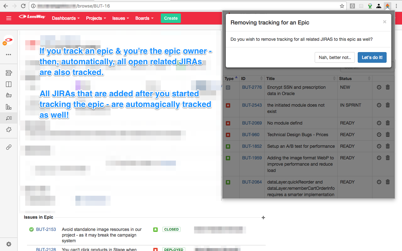 JIRAFier chrome谷歌浏览器插件_扩展第5张截图