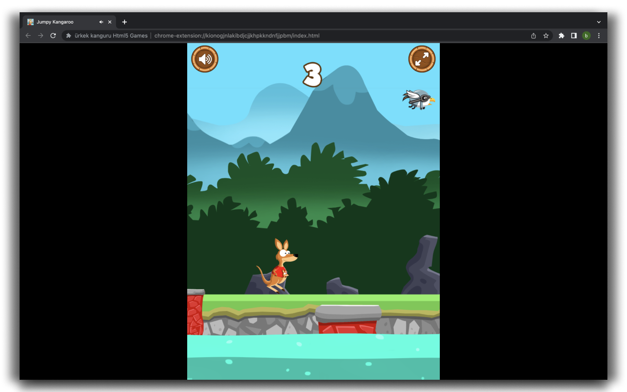 Jumpy Kangaroo - Html5 Game chrome谷歌浏览器插件_扩展第4张截图