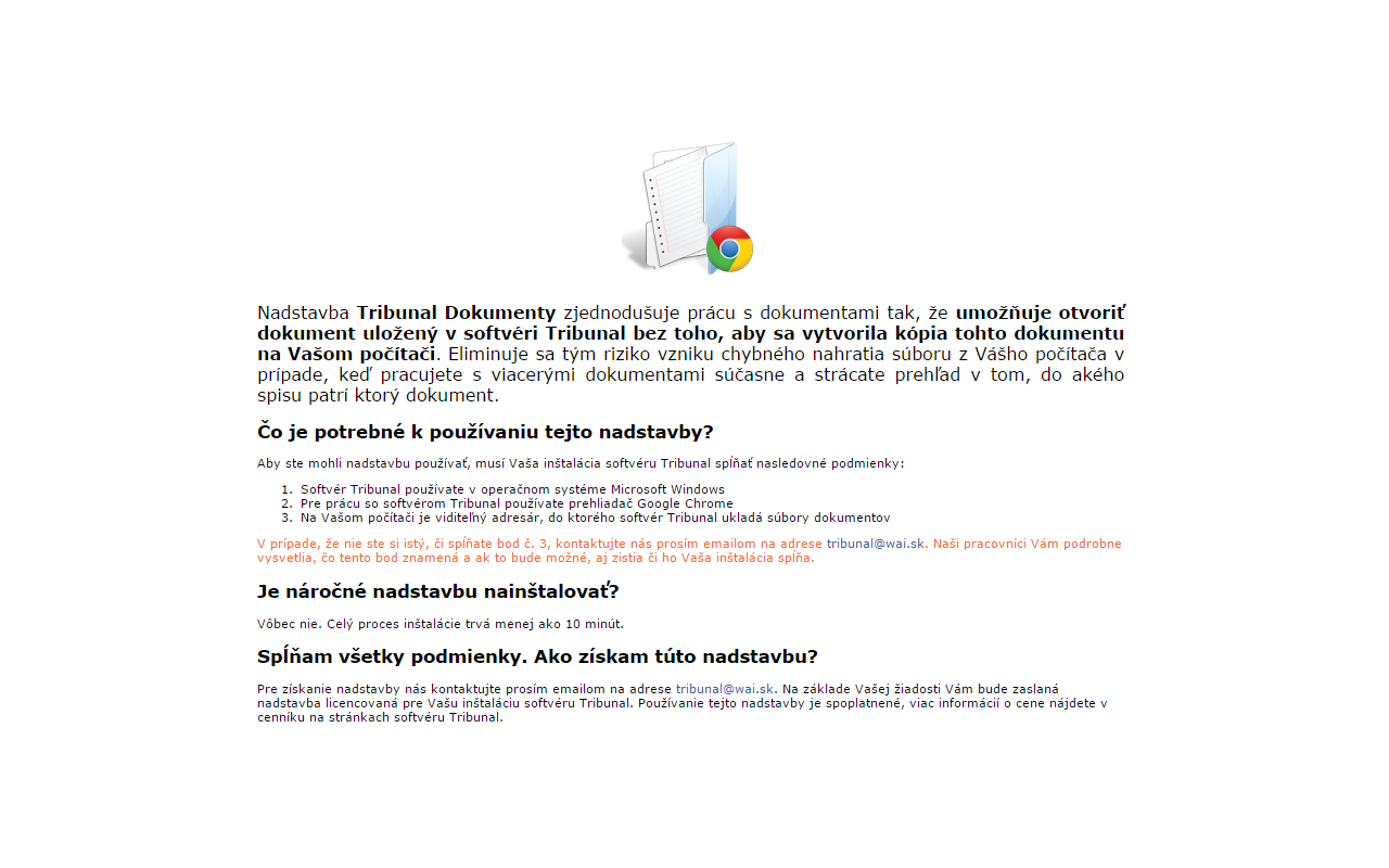 Tribunal Dokumenty chrome谷歌浏览器插件_扩展第1张截图