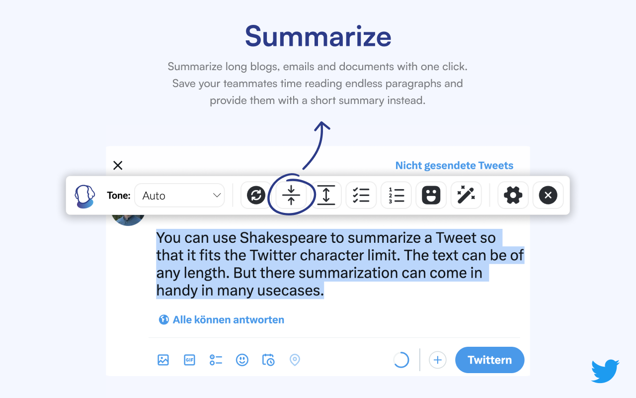 Shakespeare AI Toolbar: AI Writing Anywhere chrome谷歌浏览器插件_扩展第4张截图