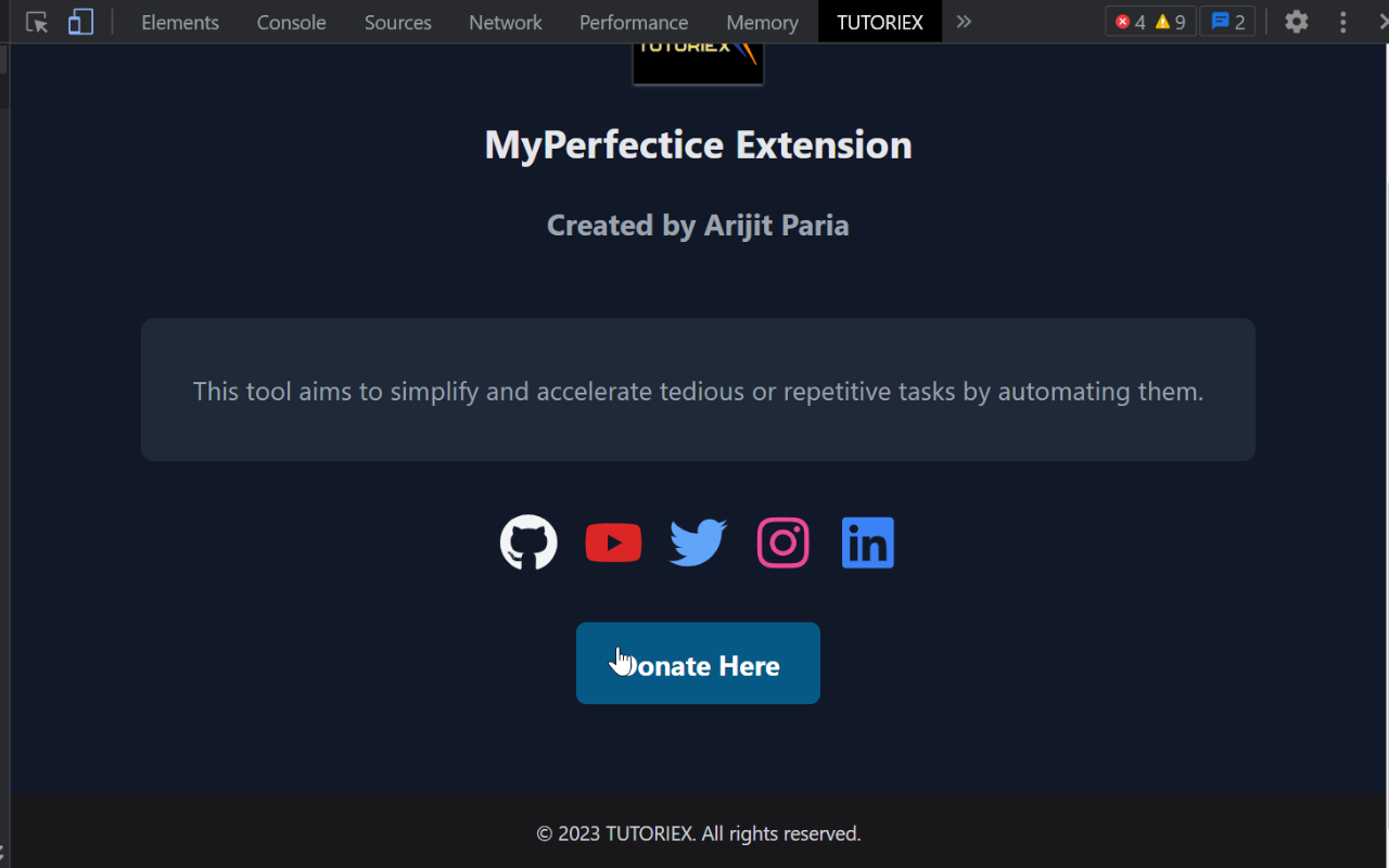 Tutoriex Extension chrome谷歌浏览器插件_扩展第1张截图