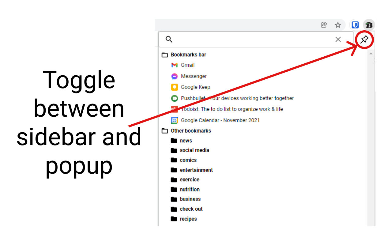Bookmark Buddy (with sidebar) chrome谷歌浏览器插件_扩展第1张截图