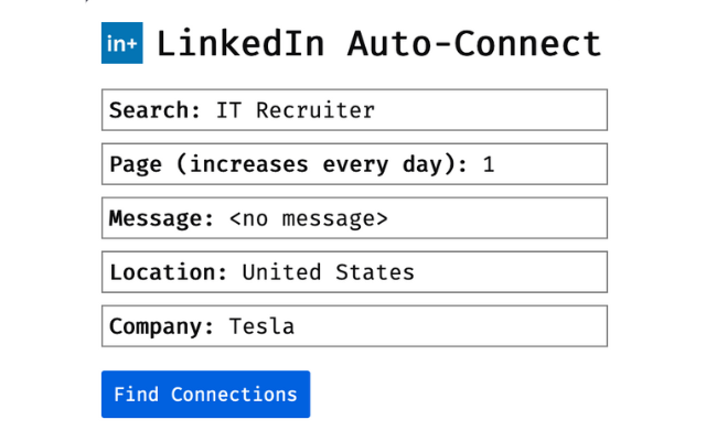 LinkedIn Auto-Connect chrome谷歌浏览器插件_扩展第3张截图