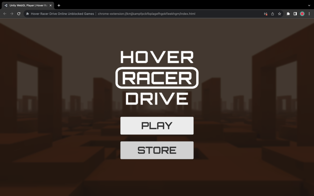 Hover Racer Drive 在线未封锁游戏 chrome谷歌浏览器插件_扩展第3张截图