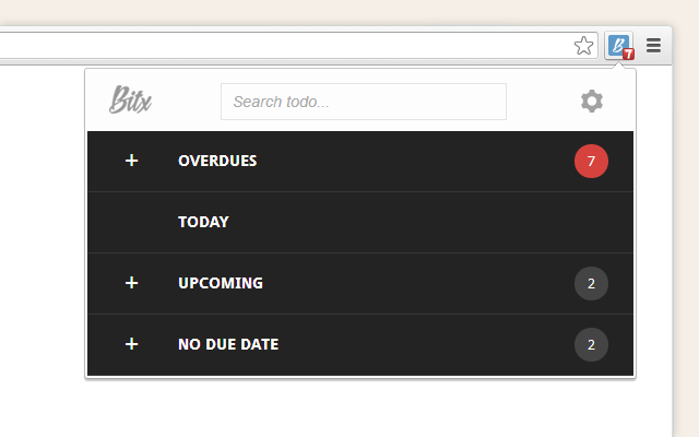 Bitx - Basecamp instant to-dos extension chrome谷歌浏览器插件_扩展第4张截图