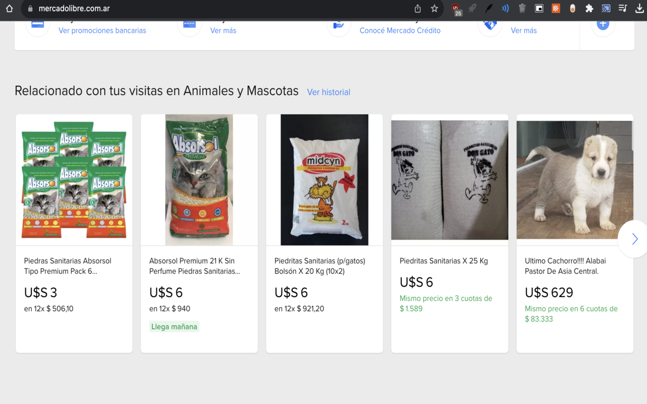 MercadoLibre Dolarizado chrome谷歌浏览器插件_扩展第3张截图