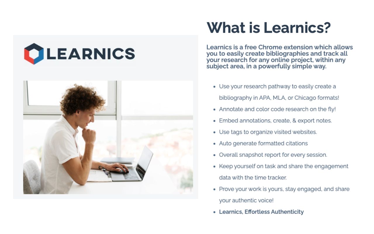 Learnics chrome谷歌浏览器插件_扩展第3张截图