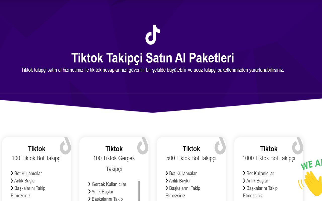 Tiktok Takipçi Satın Al chrome谷歌浏览器插件_扩展第1张截图