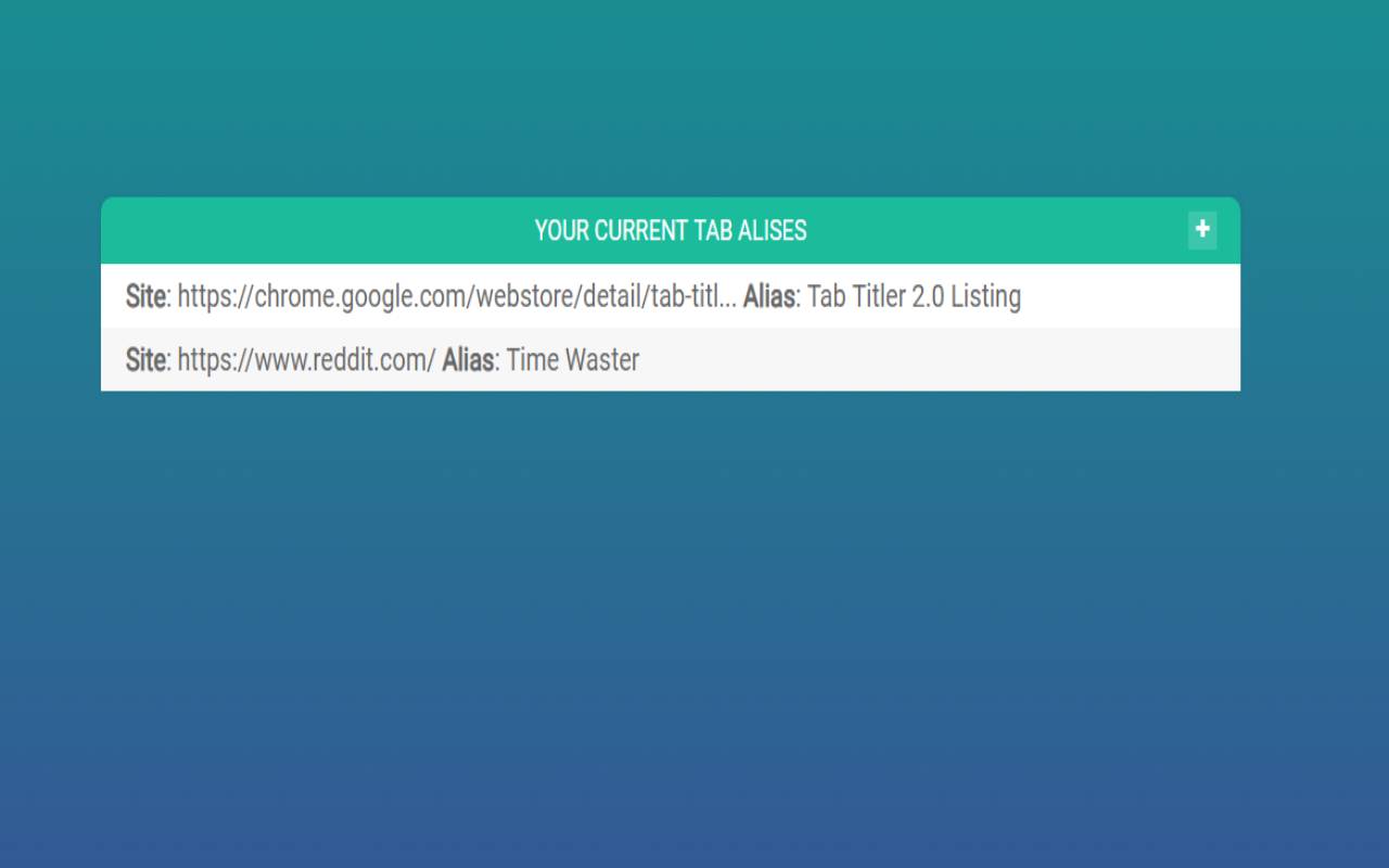 Tab Titler 2.0 chrome谷歌浏览器插件_扩展第1张截图