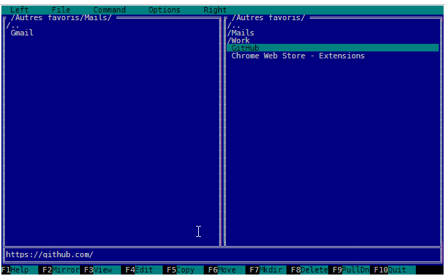 Orthodox Bookmark Manager chrome谷歌浏览器插件_扩展第1张截图