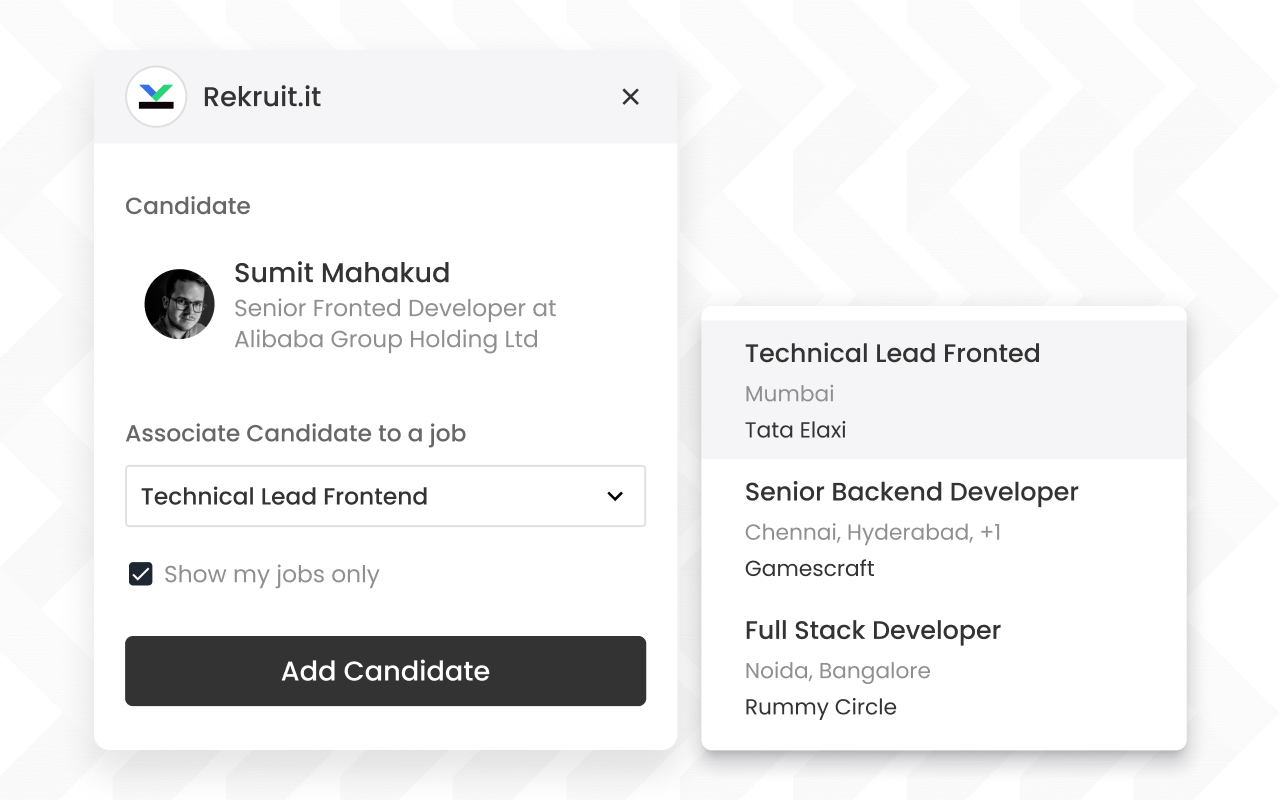 Rekruit.it Extension chrome谷歌浏览器插件_扩展第1张截图