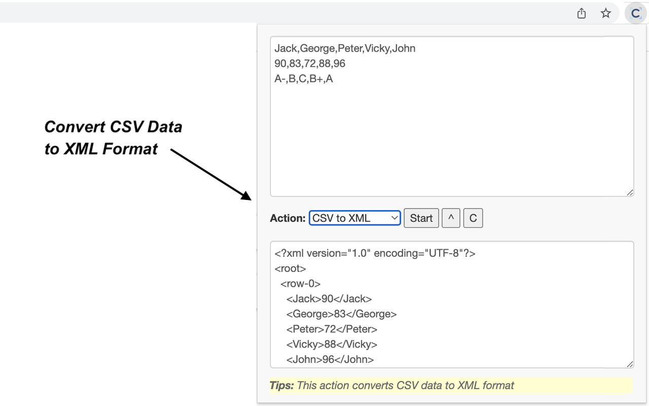 CSV Tools chrome谷歌浏览器插件_扩展第5张截图