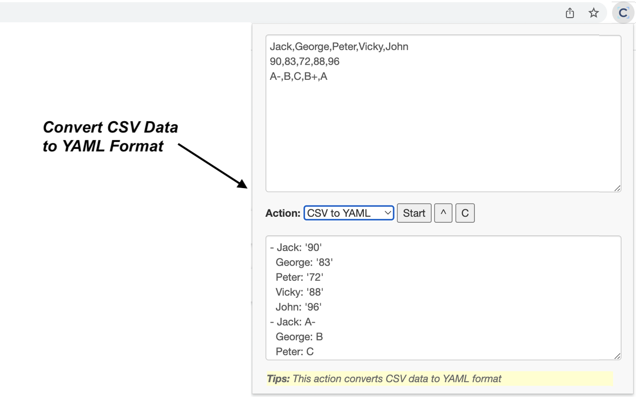 CSV Tools chrome谷歌浏览器插件_扩展第9张截图