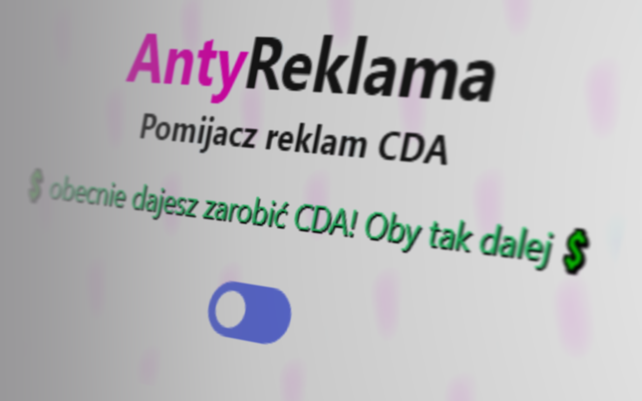 CDA-AntyReklama chrome谷歌浏览器插件_扩展第1张截图