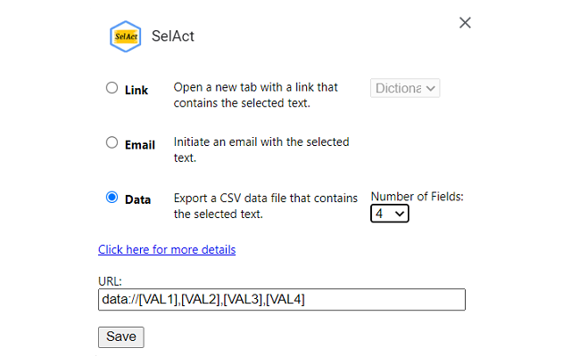 SelAct chrome谷歌浏览器插件_扩展第3张截图