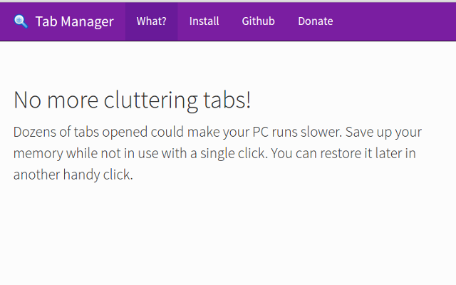 Intip.in's Tab Manager chrome谷歌浏览器插件_扩展第2张截图