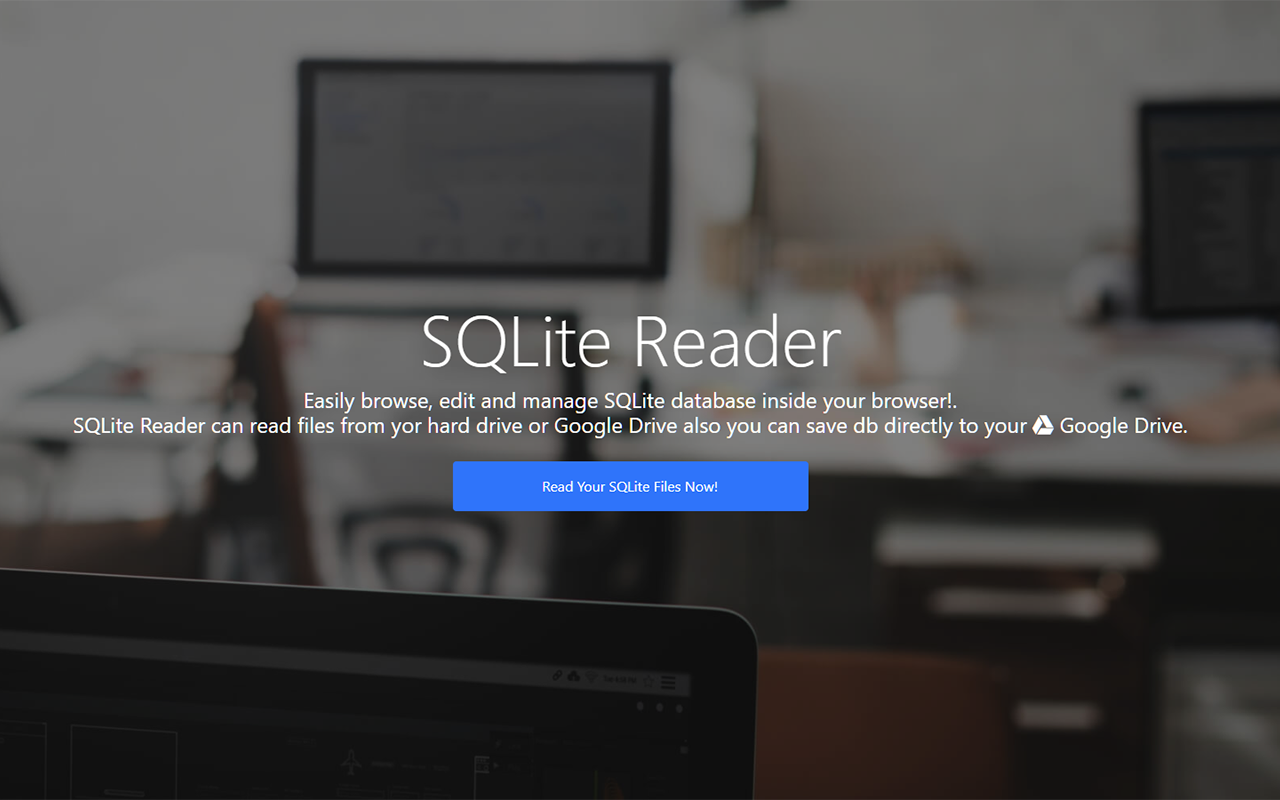 SQLite阅读器 chrome谷歌浏览器插件_扩展第1张截图