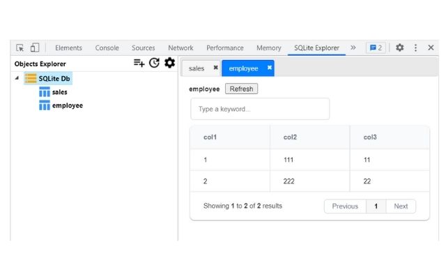 SQLite Explorer chrome谷歌浏览器插件_扩展第3张截图