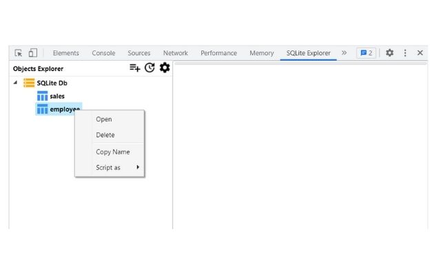 SQLite Explorer chrome谷歌浏览器插件_扩展第4张截图