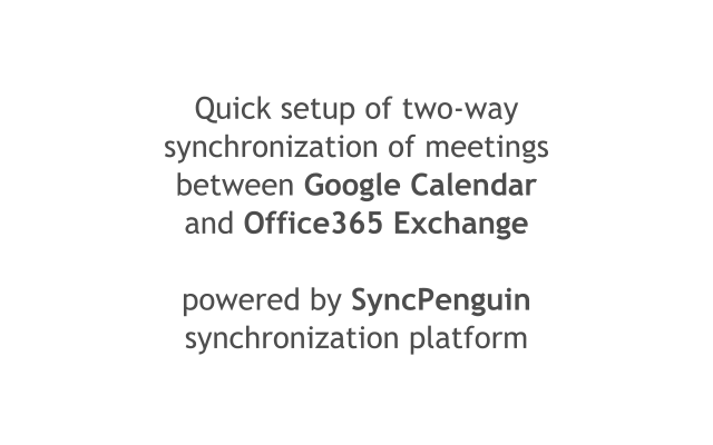 Calendar Synchronization - SyncPenguin chrome谷歌浏览器插件_扩展第1张截图