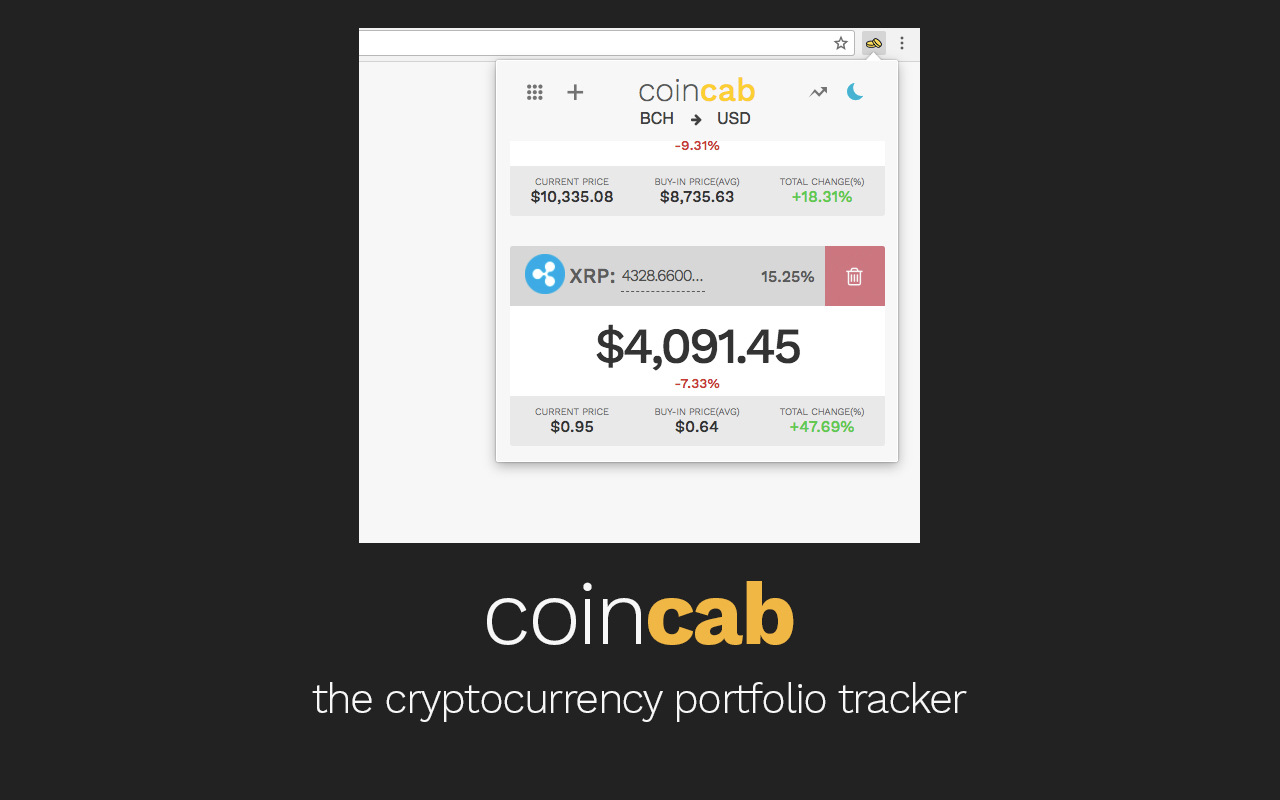 CoinCab chrome谷歌浏览器插件_扩展第1张截图