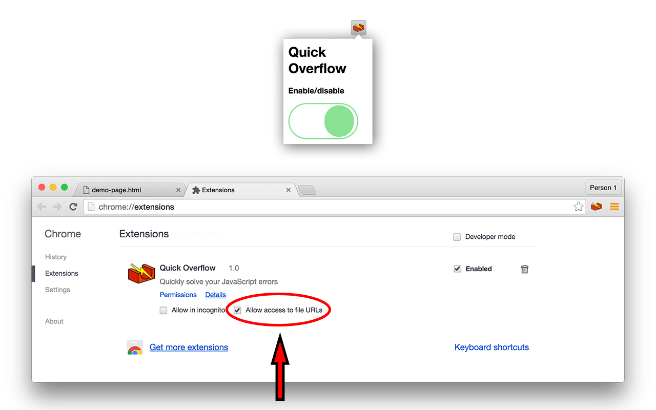Quick Overflow chrome谷歌浏览器插件_扩展第3张截图