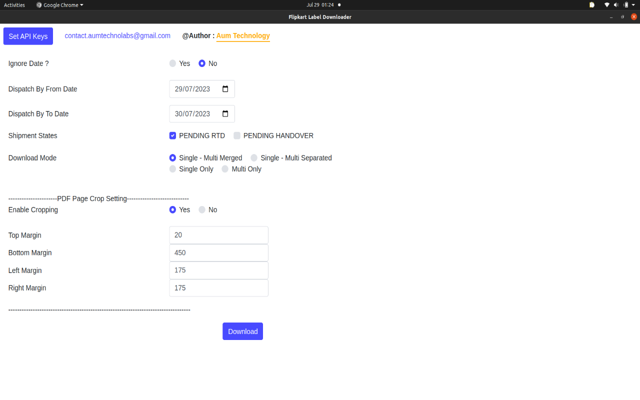 Flipkart Label Downloader chrome谷歌浏览器插件_扩展第2张截图