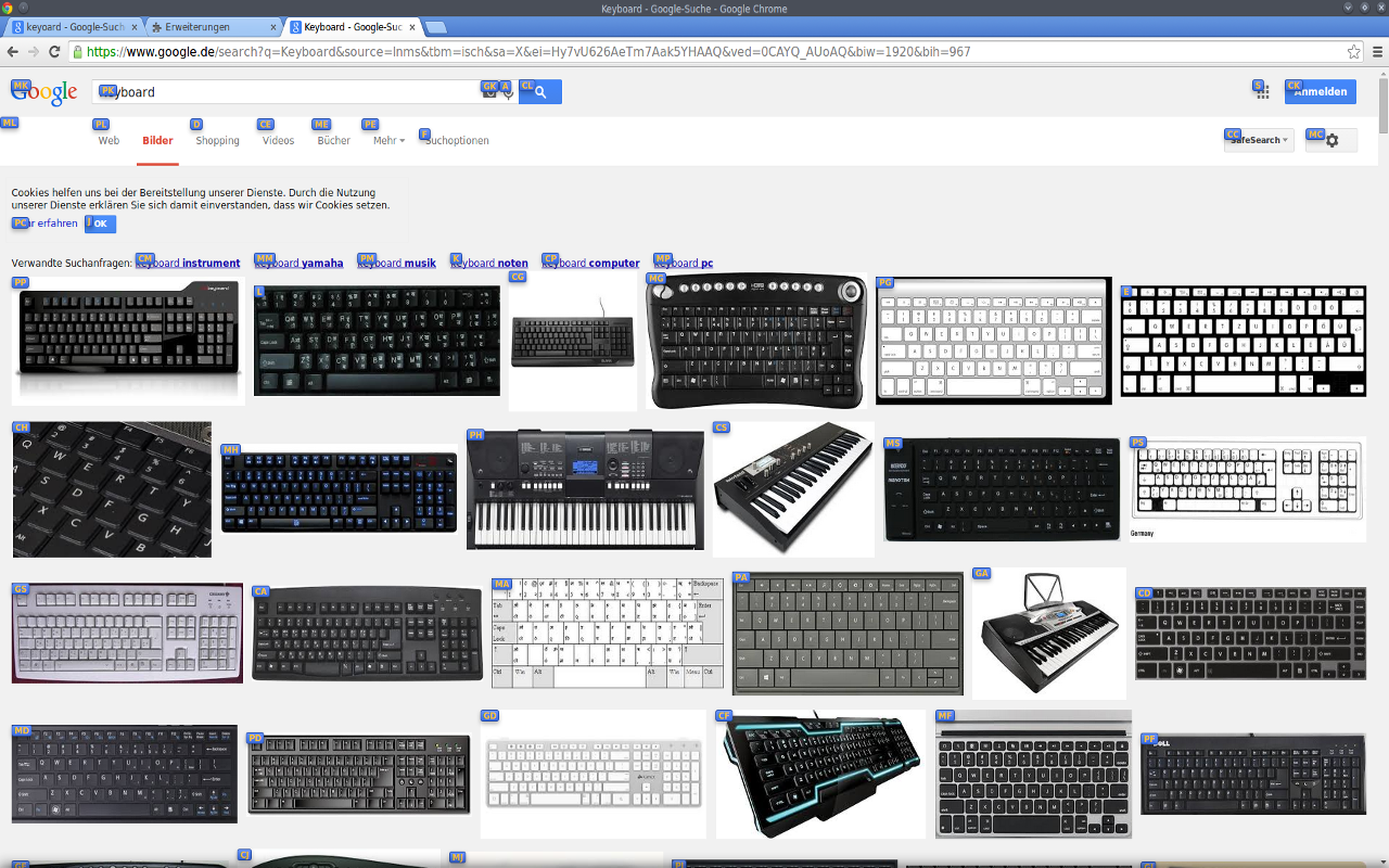 KeyboardMode chrome谷歌浏览器插件_扩展第3张截图