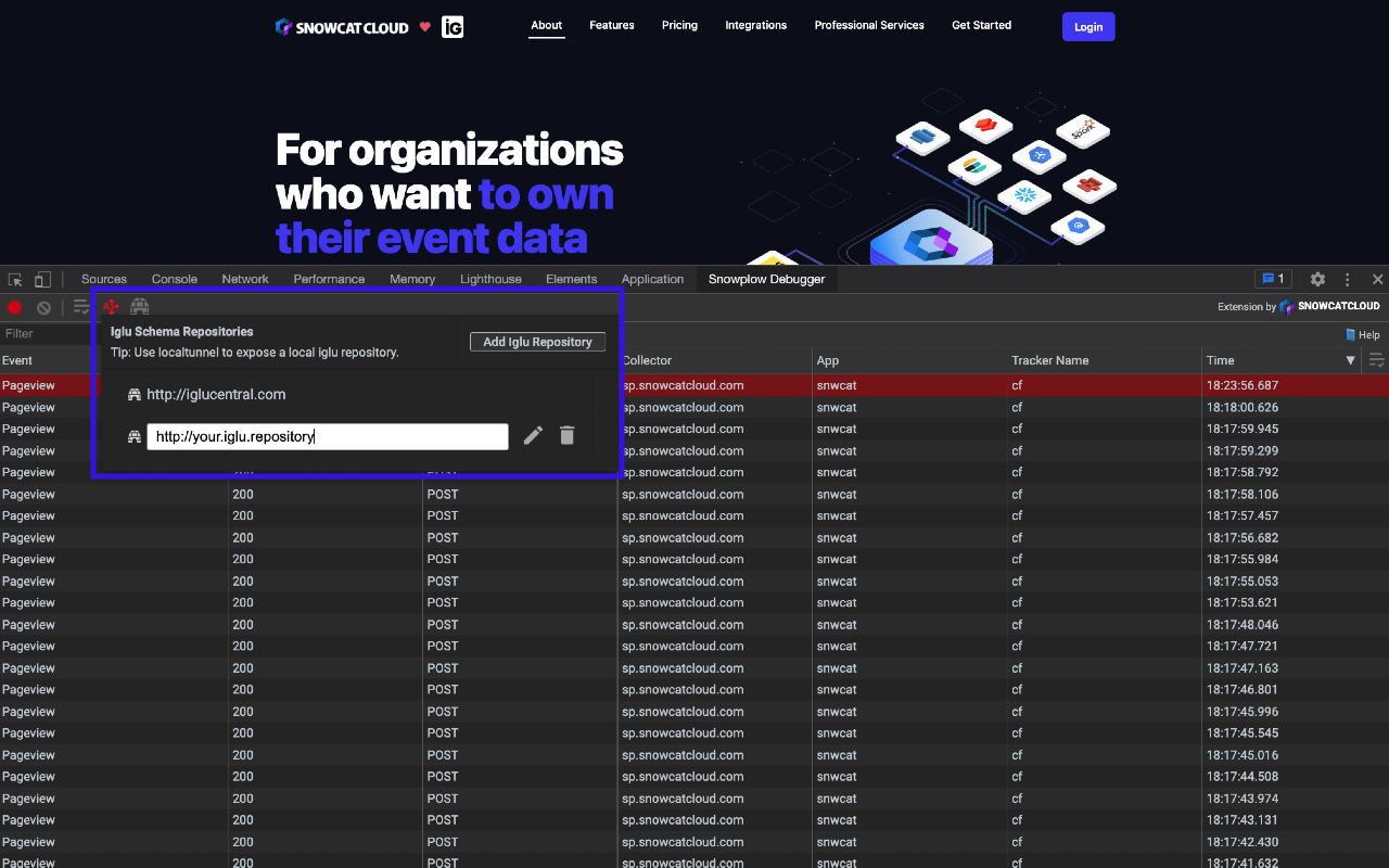 Snowplow Analytics Debugger chrome谷歌浏览器插件_扩展第3张截图