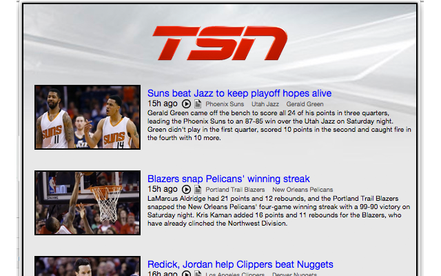 Latest TSN Basketball Headlines chrome谷歌浏览器插件_扩展第4张截图