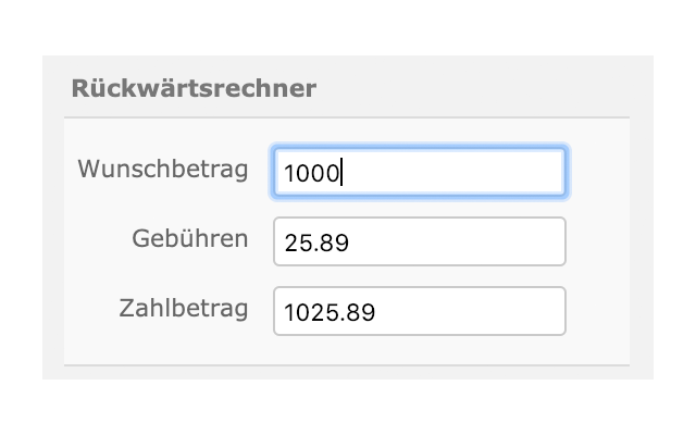 PayPal Gebührenrechner chrome谷歌浏览器插件_扩展第1张截图