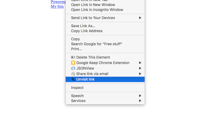 Unvisit chrome谷歌浏览器插件_扩展第1张截图