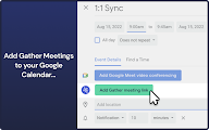 Gather Meetings chrome谷歌浏览器插件_扩展第5张截图