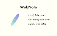 WebNote chrome谷歌浏览器插件_扩展第10张截图