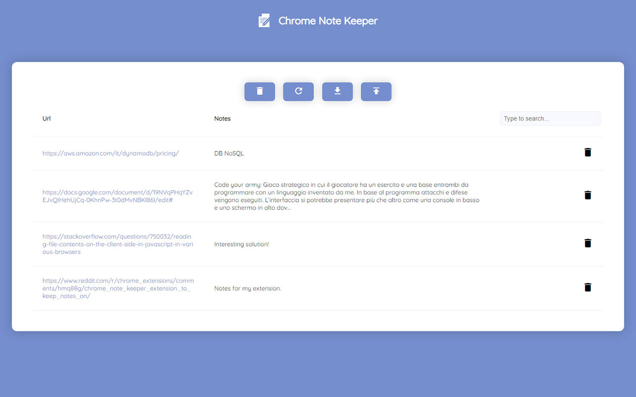 Chrome Note Keeper chrome谷歌浏览器插件_扩展第4张截图