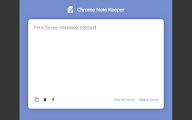 Chrome Note Keeper chrome谷歌浏览器插件_扩展第8张截图