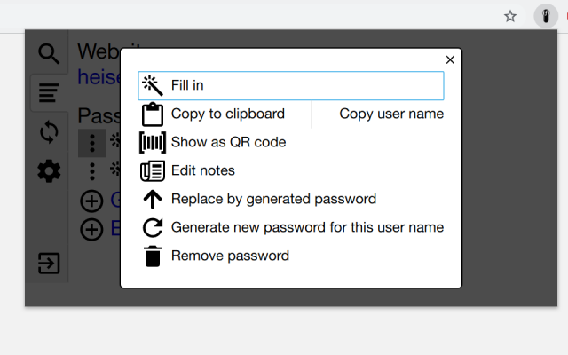 PfP: Pain-free Passwords (legacy) chrome谷歌浏览器插件_扩展第4张截图