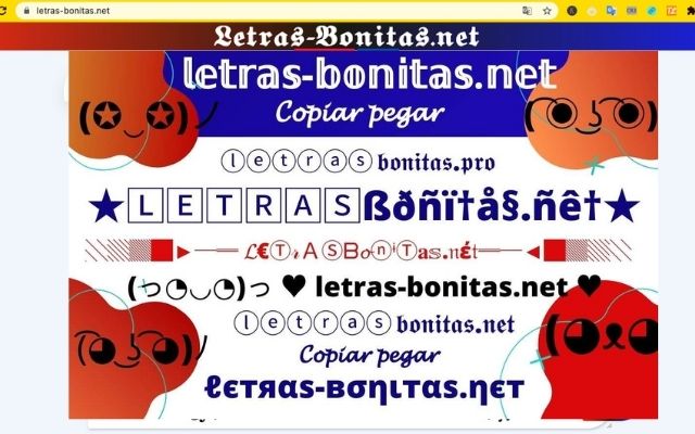 ▷Letras Bonitas⚡(☉̃ₒ☉)✅Copia y Pega fuentes𝕭 chrome谷歌浏览器插件_扩展第2张截图