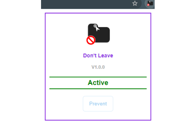 Don't Leave chrome谷歌浏览器插件_扩展第2张截图