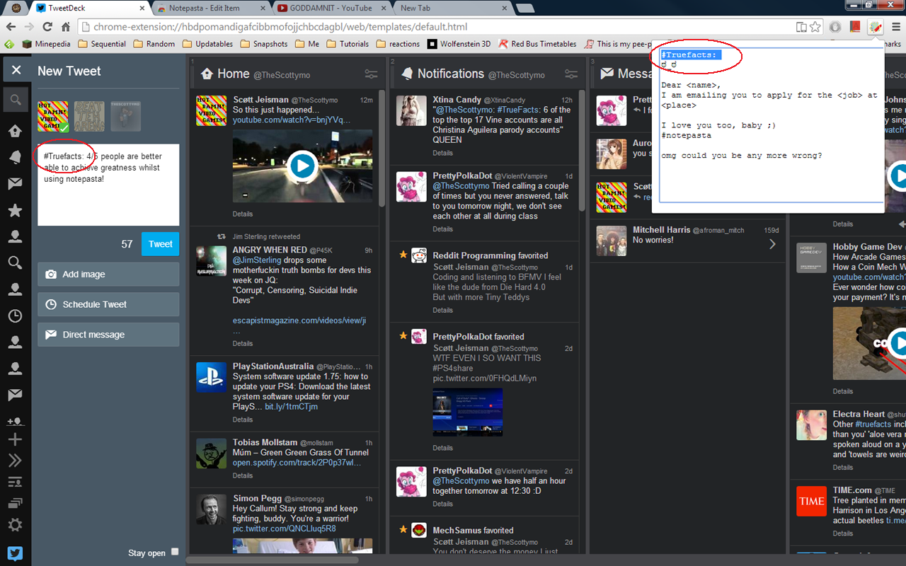 Notepasta chrome谷歌浏览器插件_扩展第2张截图