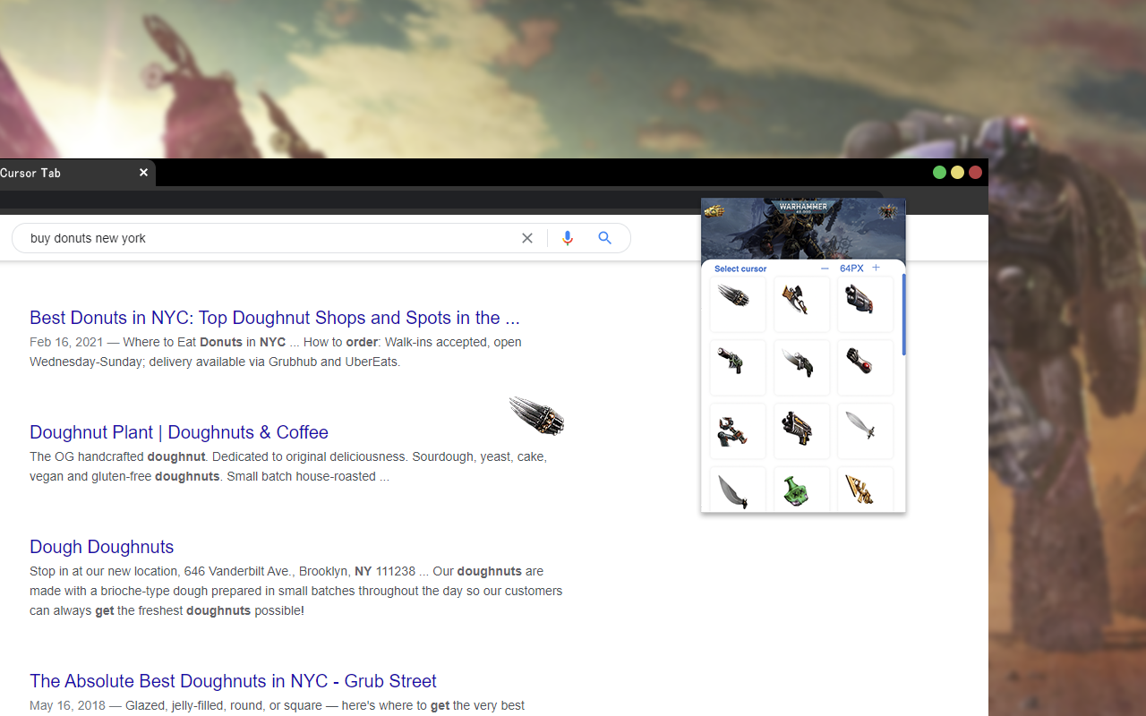 Warhammer-40000 Cursors chrome谷歌浏览器插件_扩展第1张截图