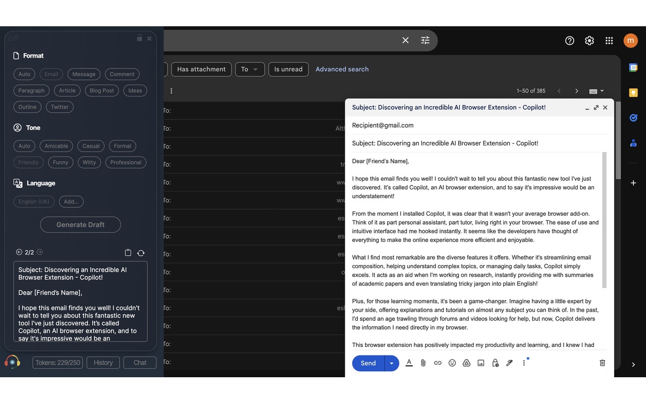 Copilot chrome谷歌浏览器插件_扩展第4张截图