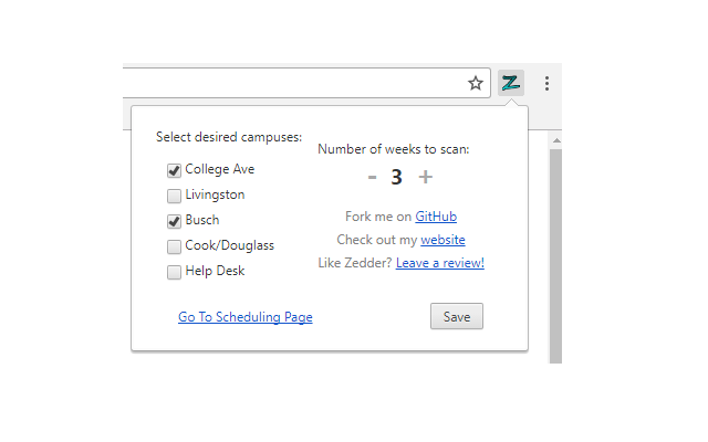 Zedder chrome谷歌浏览器插件_扩展第1张截图