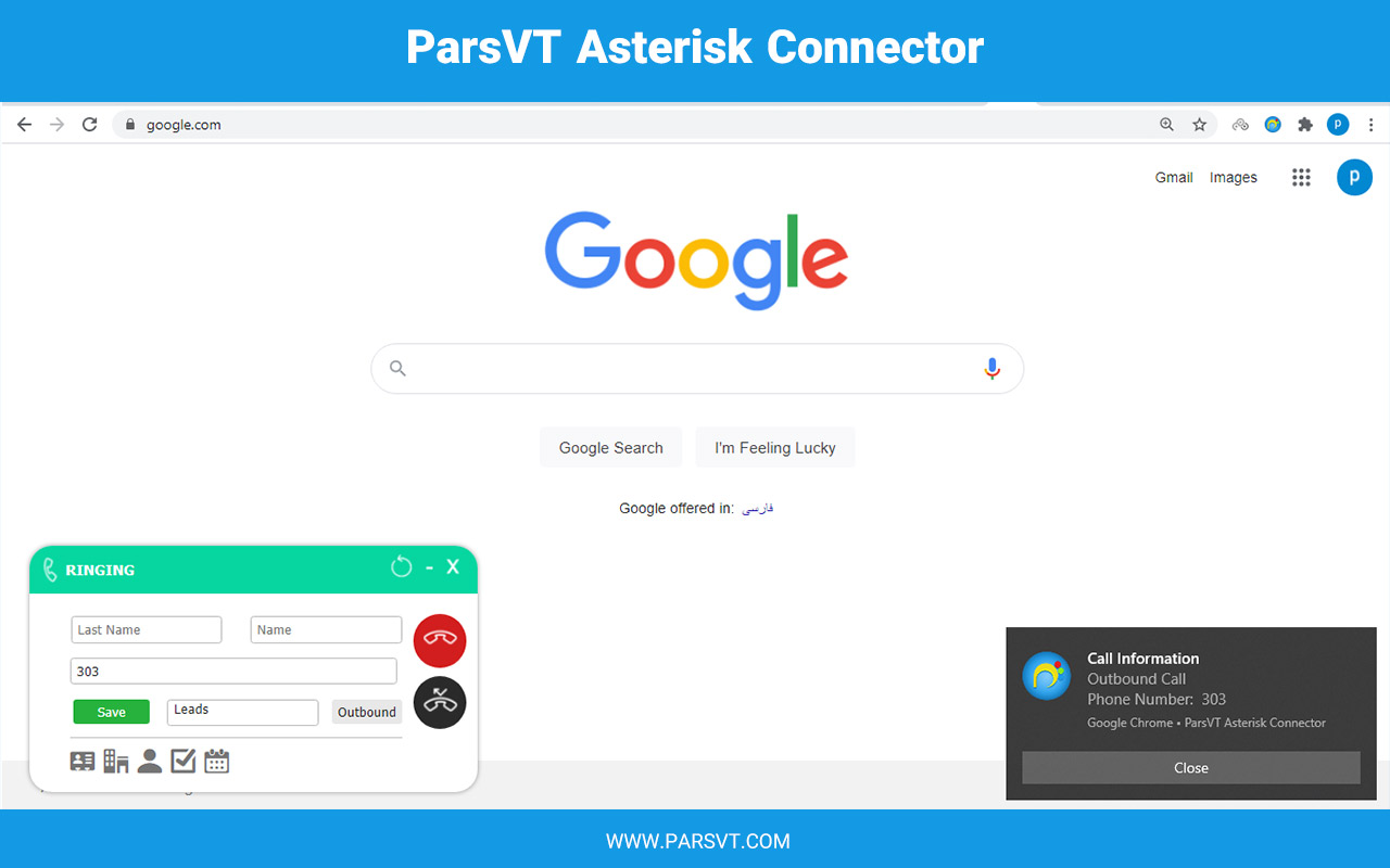 ParsVT Asterisk Connector chrome谷歌浏览器插件_扩展第4张截图